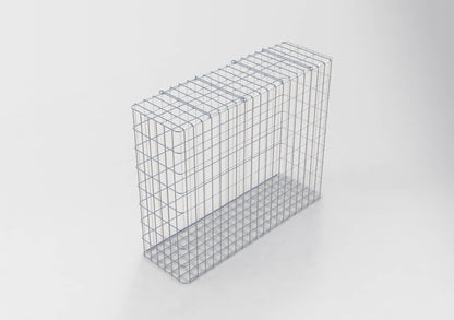 Gabion hot-dip galvanized 102 cm x 82 cm x 32 cm, mesh size 5 cm x 10 cm, fully welded