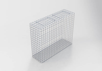 Gabion varmgalvaniseret 102 cm x 82 cm x 32 cm, maskestørrelse 5 cm x 5 cm, fuldsvejset