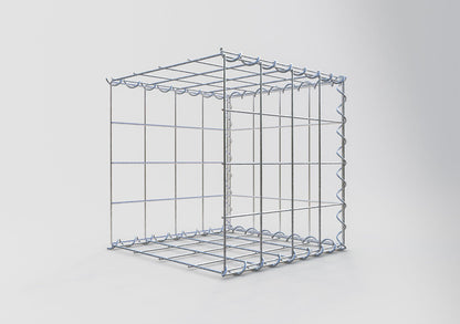 Anbaugabione Typ 2 40 cm x 40 cm x 40 cm (L x H x T), Maschenweite 10 cm x 10 cm, Spirale