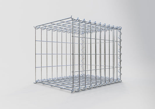 Extra gabion typ 2 50 cm x 40 cm x 40 cm (L x H x D), maskstorlek 5 cm x 10 cm, spiral