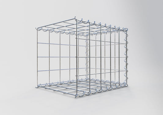 Extra gabion typ 2 50 cm x 40 cm x 40 cm (L x H x D), maskstorlek 10 cm x 10 cm, spiral