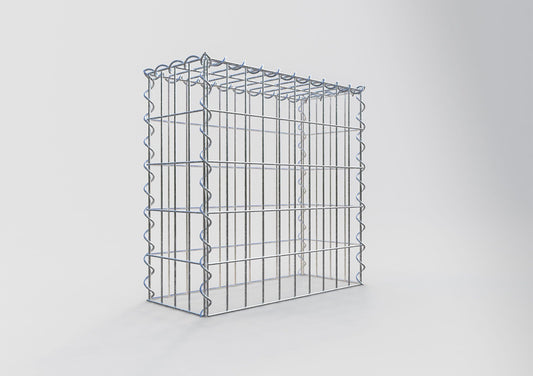 Påväxt gabion typ 3 50 cm x 50 cm x 20 cm (L x H x D), maskstorlek 5 cm x 10 cm, spiral