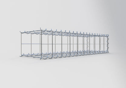 Gavión complementario tipo 2 100 cm x 20 cm x 30 cm (L x A x P), malla 10 cm x 10 cm, espiral