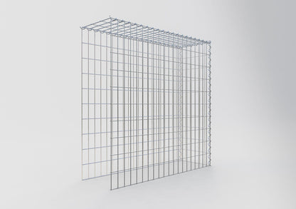 Anbaugabione Typ 4 100 cm x 100 cm x 30 cm (L x H x T), Maschenweite 5 cm x 10 cm, Spirale