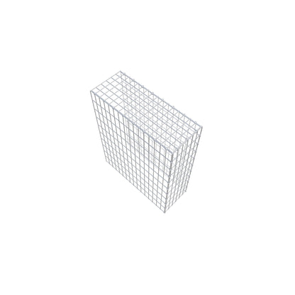 Gavión adicional tipo 4 100 cm x 80 cm x 30 cm (L x A x P), malla 5 cm x 10 cm, anillo en C