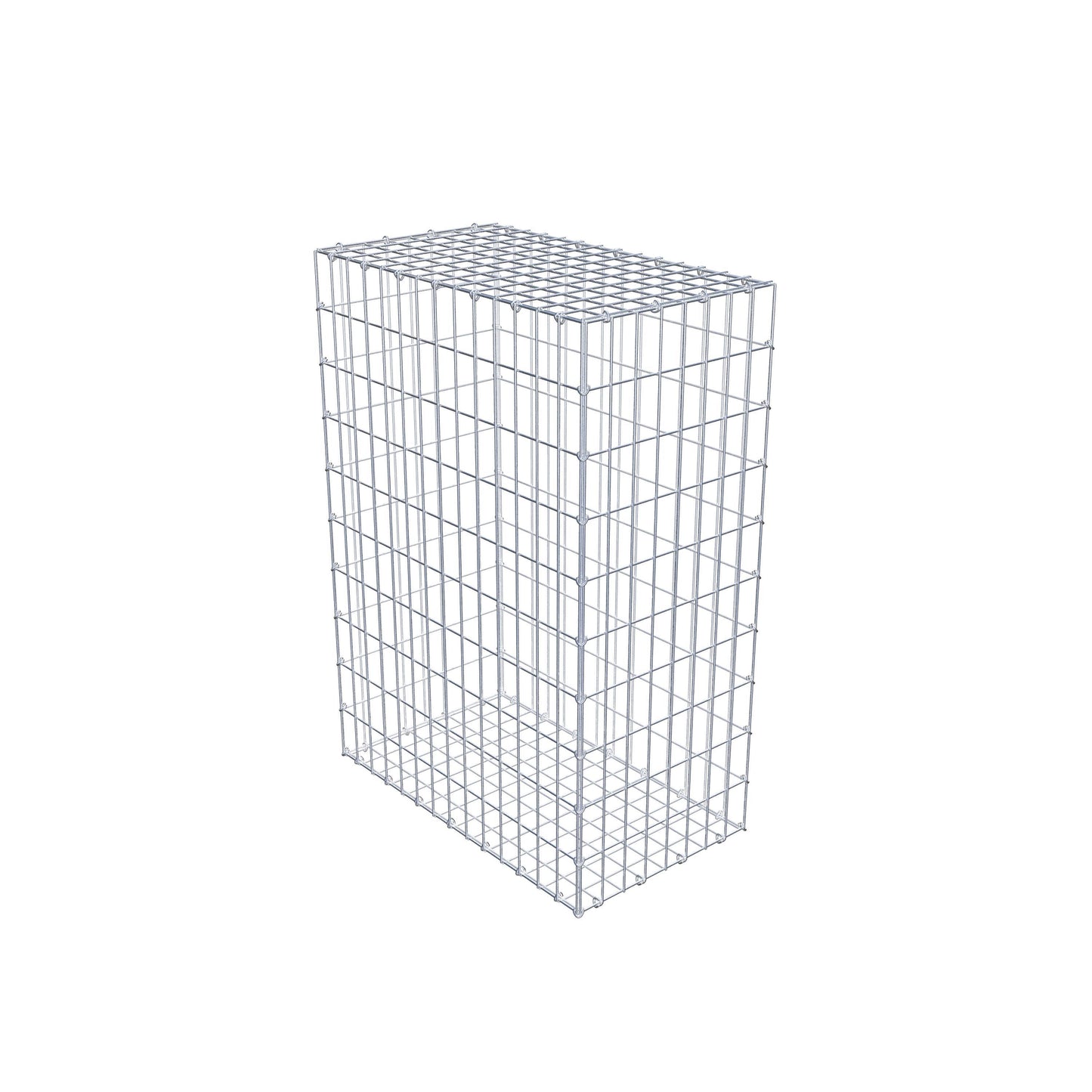 Gabion 100 cm x 70 cm x 40 cm (L x H x D), maskestørrelse 5 cm x 10 cm, C-ring