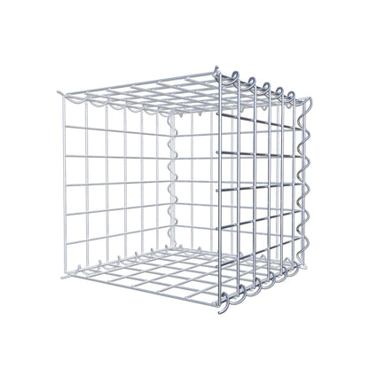Opvokset gabion type 2 30 cm x 30 cm x 30 cm (L x H x D), maskestørrelse 5 cm x 5 cm, spiral