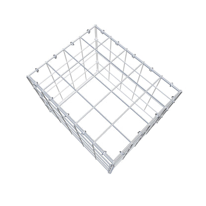 Anbaugabione Typ 3 50 cm x 40 cm x 40 cm (L x H x T), Maschenweite 10 cm x 10 cm, C-Ring