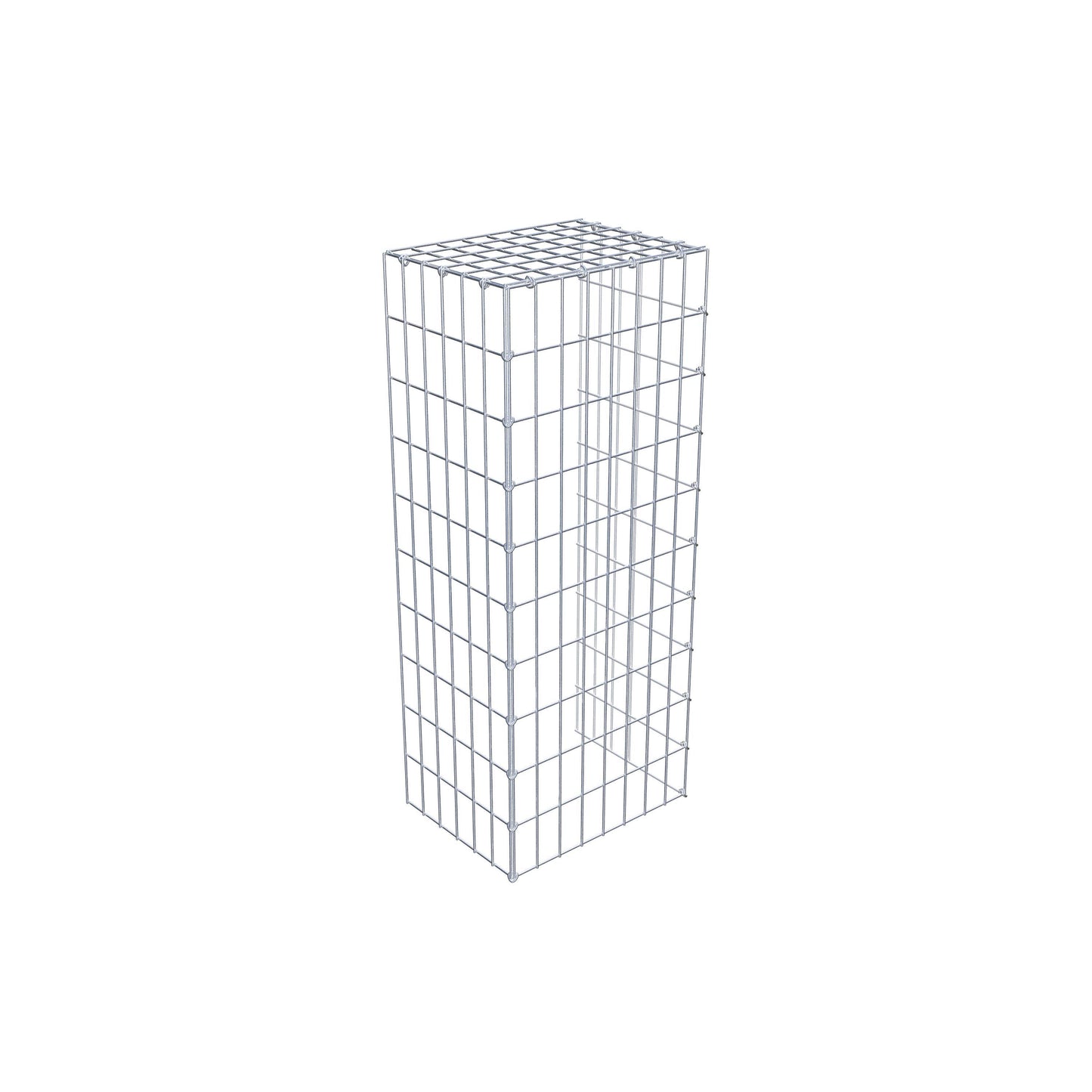 Anbaugabione Typ 4 100 cm x 30 cm x 40 cm (L x H x T), Maschenweite 5 cm x 10 cm, C-Ring