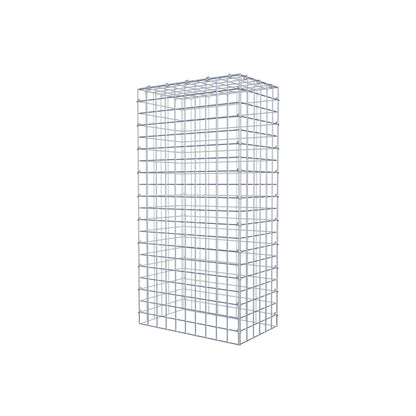 Anbaugabione Typ 3 100 cm x 30 cm x 50 cm (L x H x T), Maschenweite 5 cm x 5 cm, C-Ring