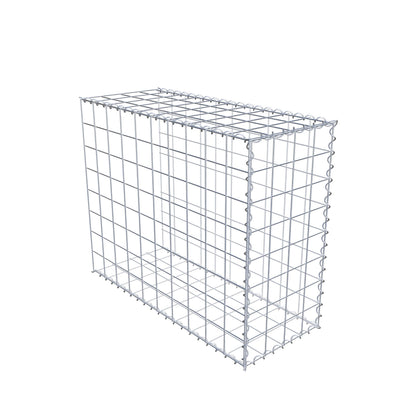 Extra gabion typ 2 100 cm x 80 cm x 40 cm (L x H x D), maskstorlek 10 cm x 10 cm, spiral