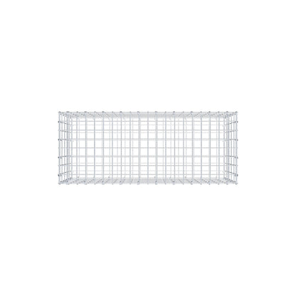 Gabion 100 cm x 50 cm x 40 cm (L x H x D), maskstorlek 5 cm x 10 cm, C-ring