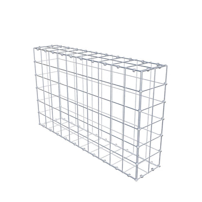 Gabion 100 cm x 60 cm x 20 cm (L x H x D), mesh size 10 x 10 cm, spiral ring