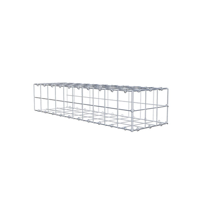 Anbaugabione Typ 2 100 cm x 20 cm x 30 cm (L x H x T), Maschenweite 10 cm x 10 cm, C-Ring