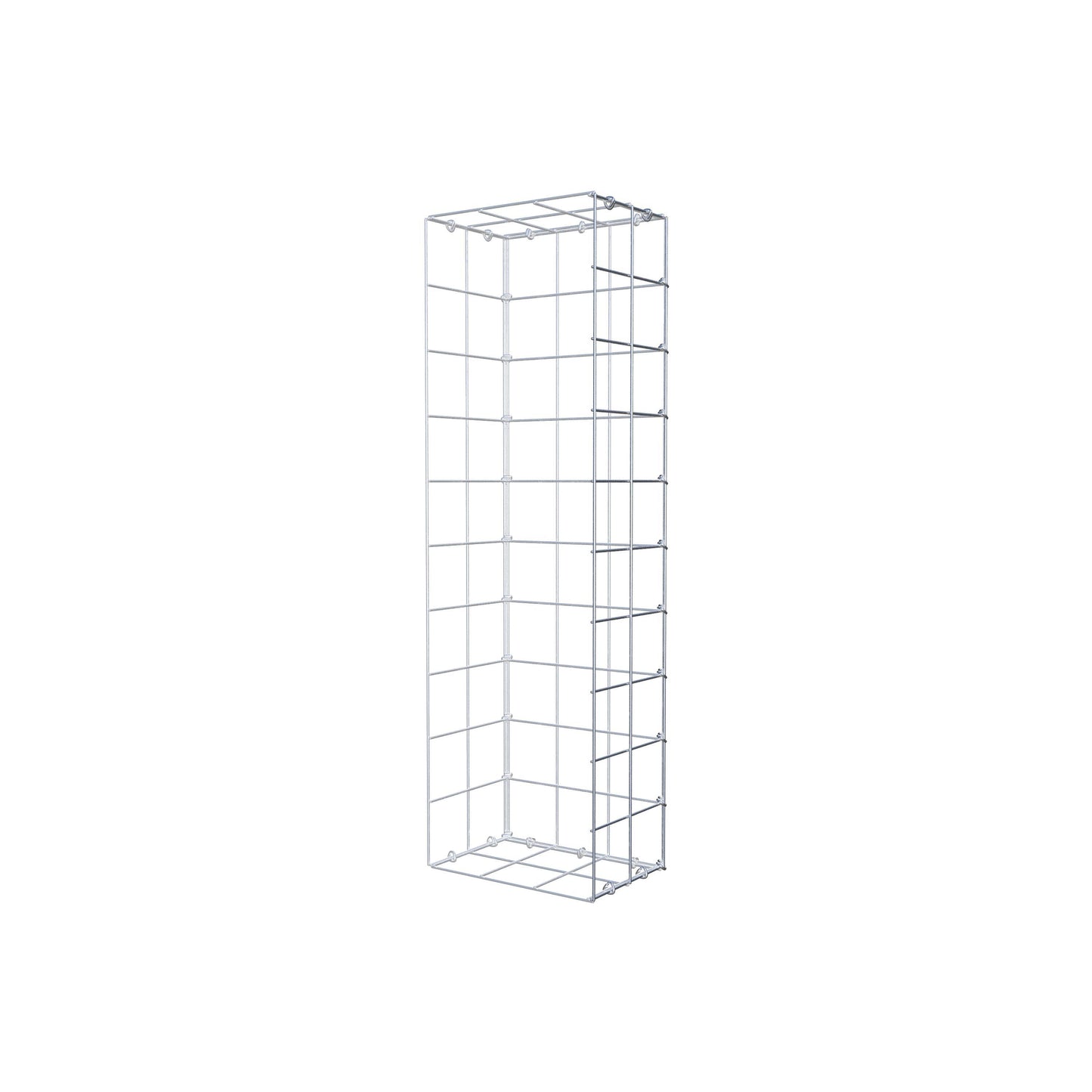 Anbaugabione Typ 2 100 cm x 20 cm x 30 cm (L x H x T), Maschenweite 10 cm x 10 cm, C-Ring