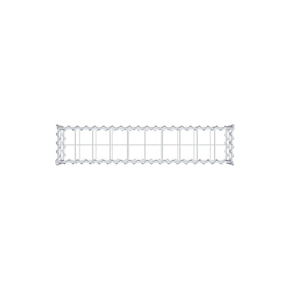 Gabion 100 cm x 20 cm x 20 cm (L x H x D), mesh size 10 cm x 10 cm, spiral
