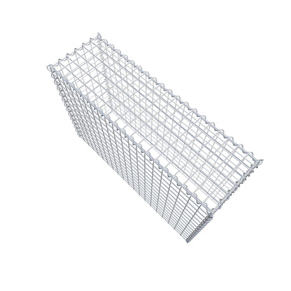 Gabbione aggiuntivo tipo 3 100 cm x 70 cm x 30 cm (L x H x P), dimensione maglia 5 cm x 5 cm, a spirale