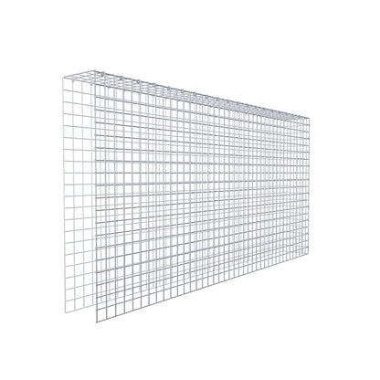 Gavión adicional tipo 4 200 cm x 100 cm x 20 cm (L x A x P), malla 5 cm x 5 cm, anillo en C