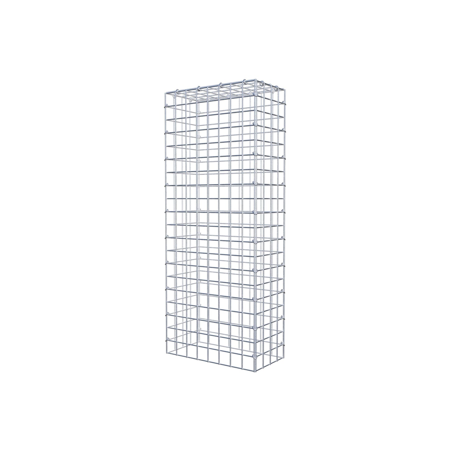 Fourche rapportée type 3 100 cm x 20 cm x 40 cm (L x H x P), mailles 5 cm x 5 cm, anneau C
