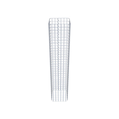 Gabionensäule eckig 32 cm x 32 cm, 160 cm Höhe, MW 5 cm x 5 cm