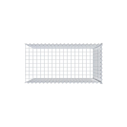 Anbaugabione Typ 4 100 cm x 90 cm x 50 cm (L x H x T), Maschenweite 5 cm x 5 cm, Spirale