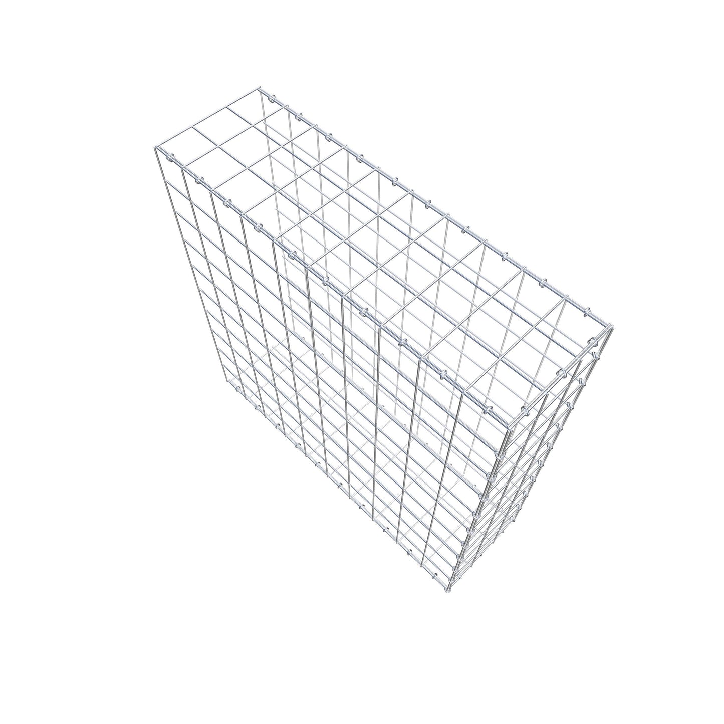 Fourche rapportée type 2 100 cm x 100 cm x 30 cm (L x H x P), mailles 10 cm x 10 cm, anneau C