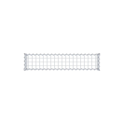 Extra gabion typ 3 100 cm x 20 cm x 20 cm (L x H x D), maskstorlek 5 cm x 5 cm, spiral