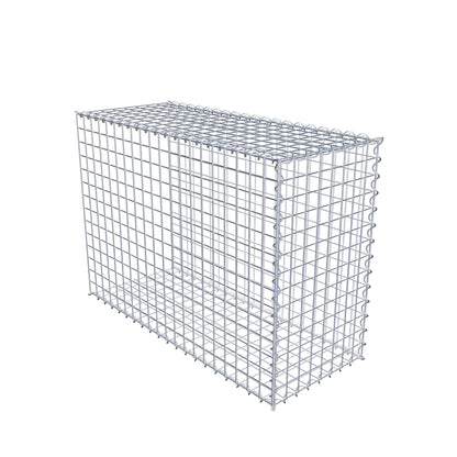 Gabion rapporté type 2 100 cm x 70 cm x 40 cm (L x H x P), mailles 5 cm x 5 cm, spirale