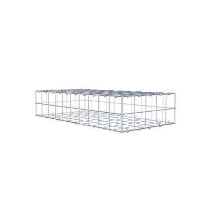 Gabion 100 cm x 20 cm x 50 cm (L x H x D), maskestørrelse 10 cm x 10 cm, C-ring