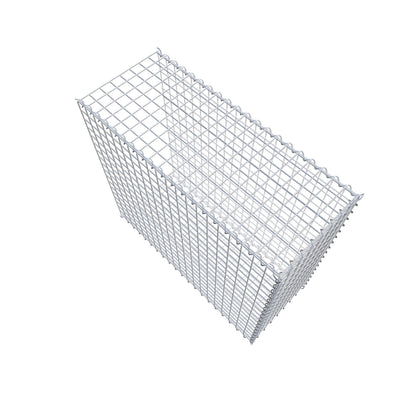 Gabion rapporté type 2 100 cm x 90 cm x 40 cm (L x H x P), mailles 5 cm x 5 cm, spirale
