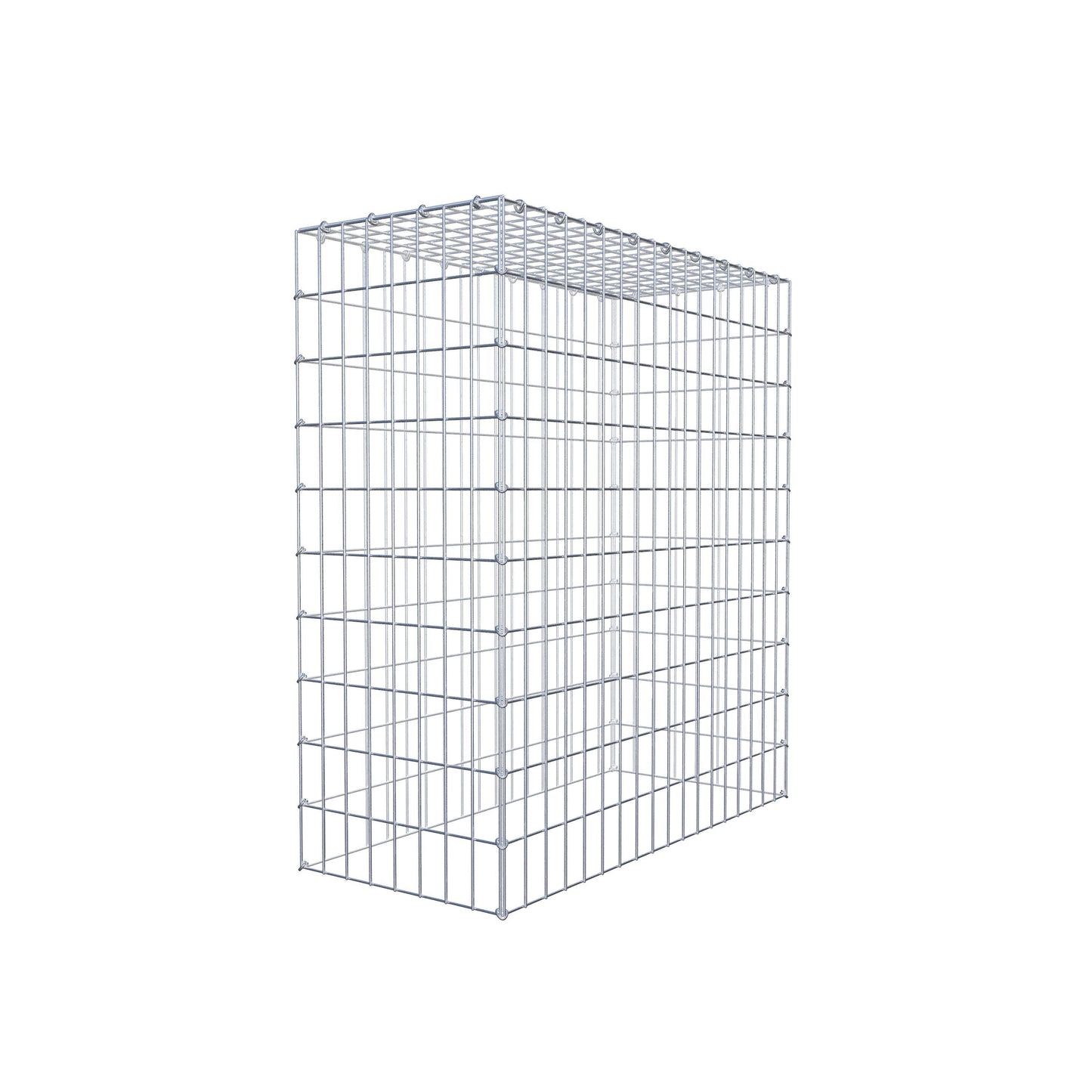 Anbaugabione Typ 3 100 cm x 90 cm x 40 cm (L x H x T), Maschenweite 5 cm x 10 cm, C-Ring
