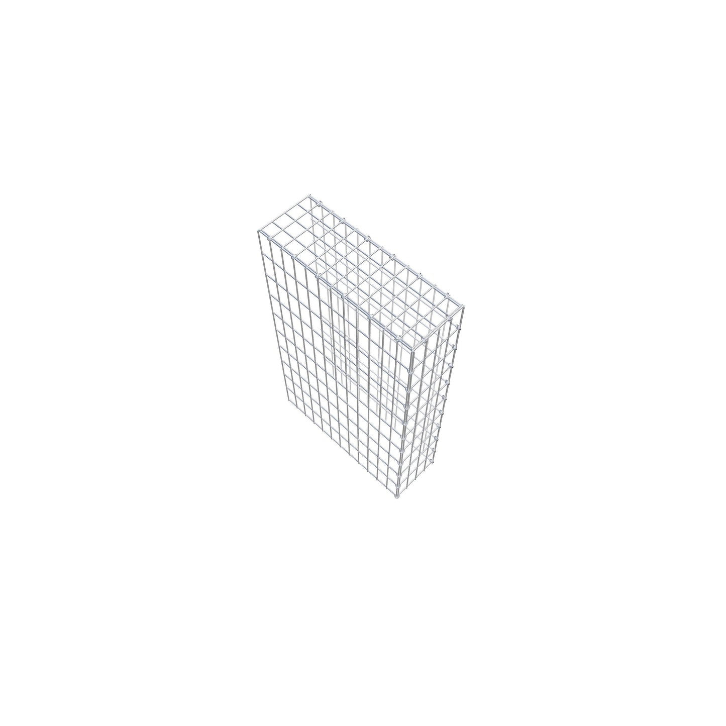 Type 4 oplegkorf 100 cm x 60 cm x 20 cm (L x H x D), maaswijdte 5 cm x 10 cm, C-ring