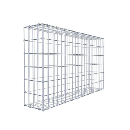 Gabbione 100 cm x 60 cm x 20 cm (L x H x P), maglia 5 cm x 10 cm, anello a C