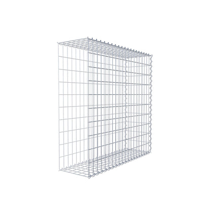 Påväxt gabion typ 2 100 cm x 100 cm x 30 cm (L x H x D), maskstorlek 5 cm x 10 cm, spiral