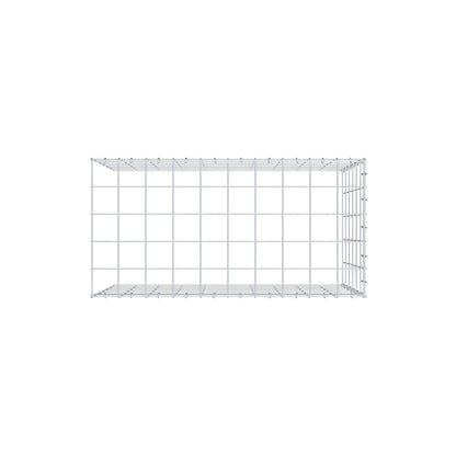 Gavión adicional tipo 4 100 cm x 60 cm x 50 cm (L x A x P), malla 10 cm x 10 cm, anillo en C