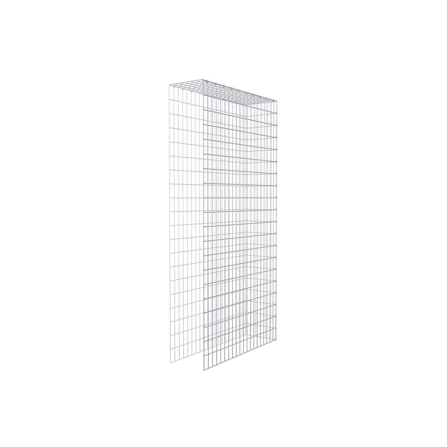 Extra gabion typ 4 200 cm x 100 cm x 30 cm (L x H x D), maskstorlek 5 cm x 10 cm, C-ring