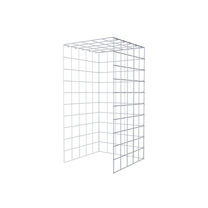 Add-on schanskorf type 4 100 cm x 50 cm x 50 cm (L x H x D), maaswijdte 10 cm x 10 cm, C-ring