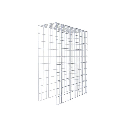 Gavión adicional tipo 4 100 cm x 80 cm x 30 cm (L x A x P), malla 5 cm x 10 cm, anillo en C