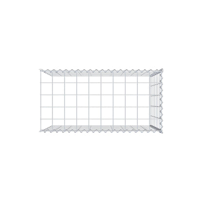 Grown-on gabion type 4 100 cm x 70 cm x 50 cm (L x H x D), mesh size 10 cm x 10 cm, spiral