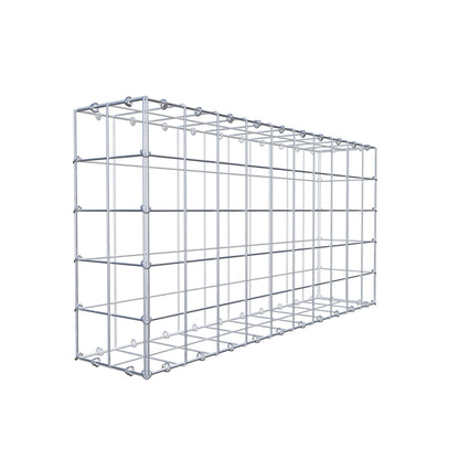 Gabione 100 cm x 50 cm x 20 cm (L x H x T), Maschenweite 10 cm x 10 cm, C-Ring