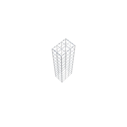 Fourche rapportée type 3 100 cm x 20 cm x 30 cm (L x H x P), maille 10 cm x 10 cm, anneau en C