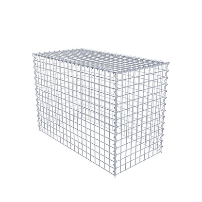 Anbaugabione Typ 3 100 cm x 70 cm x 50 cm (L x H x T), Maschenweite 5 cm x 5 cm, Spirale