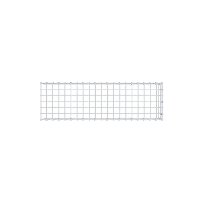 Anbaugabione Typ 4 100 cm x 20 cm x 30 cm (L x H x T), Maschenweite 5 cm x 10 cm, C-Ring