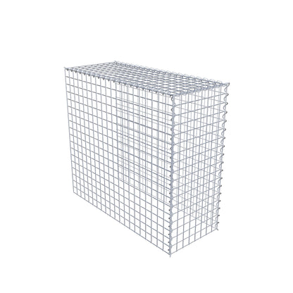 Gavión complementario tipo 4 100 cm x 90 cm x 40 cm (L x A x P), malla 5 cm x 5 cm, espiral