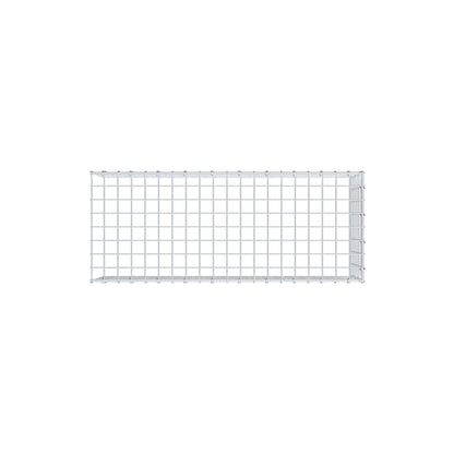 Fourche rapportée type 4 100 cm x 30 cm x 40 cm (L x H x P), mailles 5 cm x 5 cm, anneau C