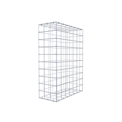 Gavión 100 cm x 70 cm x 30 cm (L x A x P), malla 10 cm x 10 cm, anillo en C