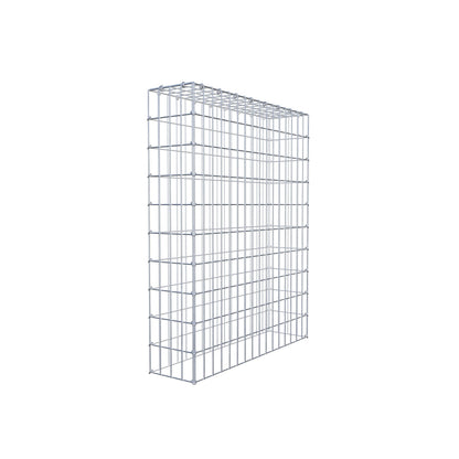 Anbaugabione Typ 3 100 cm x 80 cm x 20 cm (L x H x T), Maschenweite 5 cm x 10 cm, C-Ring