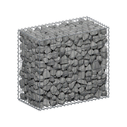 Schanskorf 100 cm x 90 cm x 50 cm (L x H x D), maaswijdte 5 cm x 10 cm, spiraalvormig