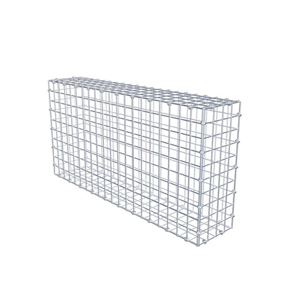 Schanskorf 100 cm x 50 cm x 20 cm (L x H x D), maaswijdte 5 x 5 cm, spiraalring