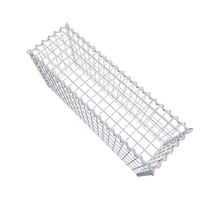 Grown-on gabion type 3 100 cm x 50 cm x 30 cm (L x H x D), mesh size 5 cm x 10 cm, spiral
